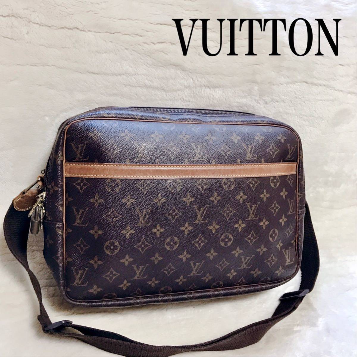 美品 VUITTON リポーターGM ショルダーバッグ メッセンジャーバッグ