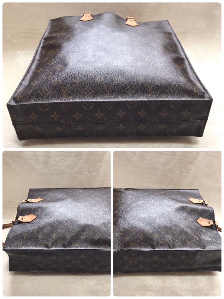 美品 VUITTON ルイヴィトン トートバッグ サックプラ モノグラム 美品 VUITTON ルイヴィトン トートバッグ サックプラ モノグラム