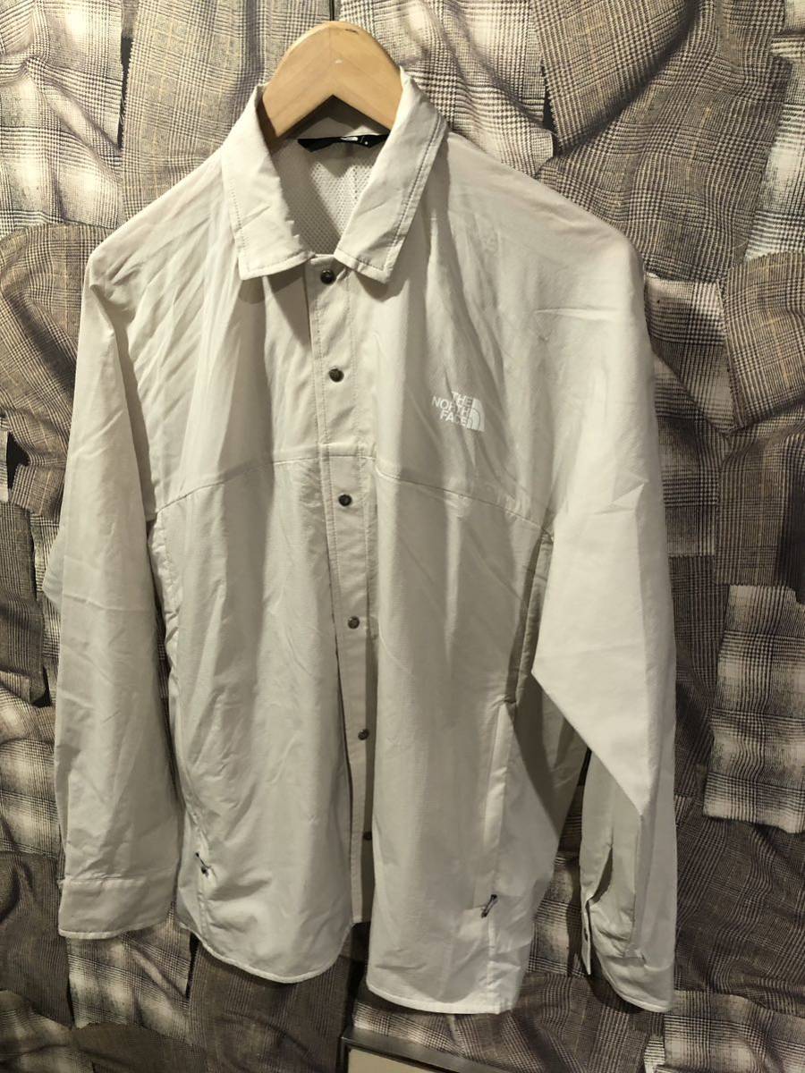 THE NORTH FACE ザノースフェイス Swallowtail Shirt スワローテイルシャツ NP22260 サイズS オフホワイト　FK