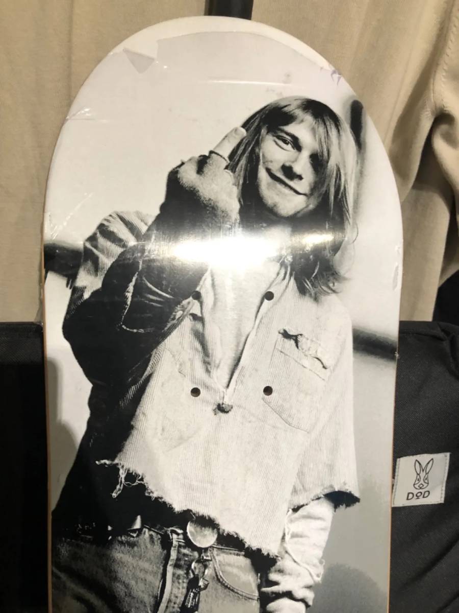 Manik SkateBoards x CHARLES PETERSON カートコバーン マニックスケートボード チャールズピーターソン デッキ  FKの画像2