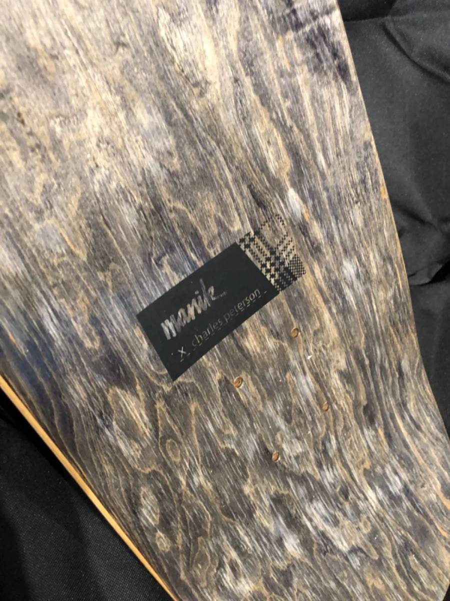 Bibian 比比昂- Manik SkateBoards x CHARLES PETERSON マニック Bibian 比比昂- Manik SkateBoards x CHARLES PETERSON マニック