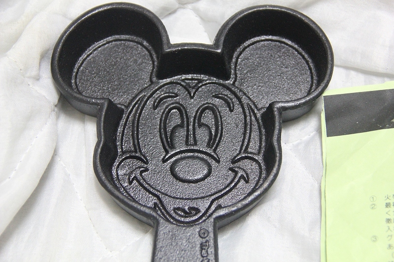 鉄鋳物 ミッキーマウス グリルパン 未使用 検索 フェイス 顔 ディズニー グッズ ホットケーキパンの画像3