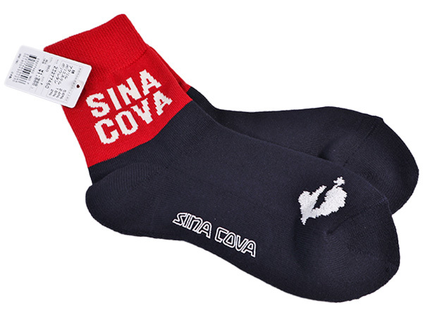 シナコバ スポーツソックス ショート メンズ キャラクター＆ロゴ ゴルフ 日本製 靴下 SINA COVA so23277460-96の画像2