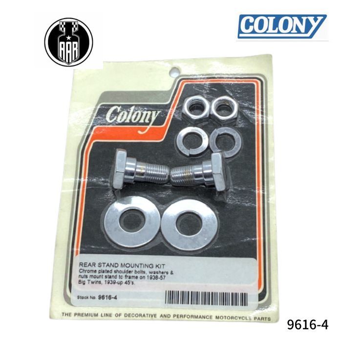 9616-4 Colony ...  задний  подставка   крепление   комплект   хром   хром   Harley  Davidson 
