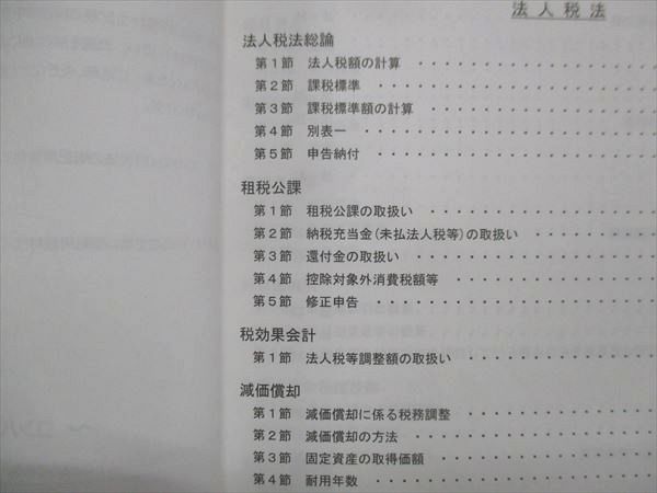 VK13-180 CPA会計学院 公認会計士講座 租税法 コンパクトサマリー 2023年合格目標 未使用 11s4C_画像3