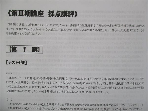 VL13-061 東進 東大特進コース 東大現代文 林修先生 第II期 03s0D_画像5