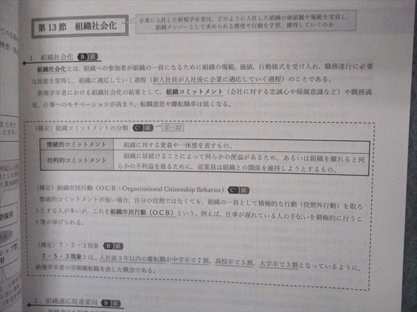 VM04-088 CPA会計学院 公認会計士講座 経営学 速習講義 速習講義レジュメ2 経営管理 2023年合格目標 未使用 12m4C_画像4