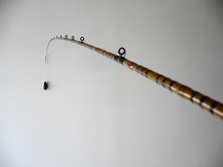横浜和竿 専用イシモチ竿/１．7ｍ・ワンピース・丸節竹仕様 - 釣り