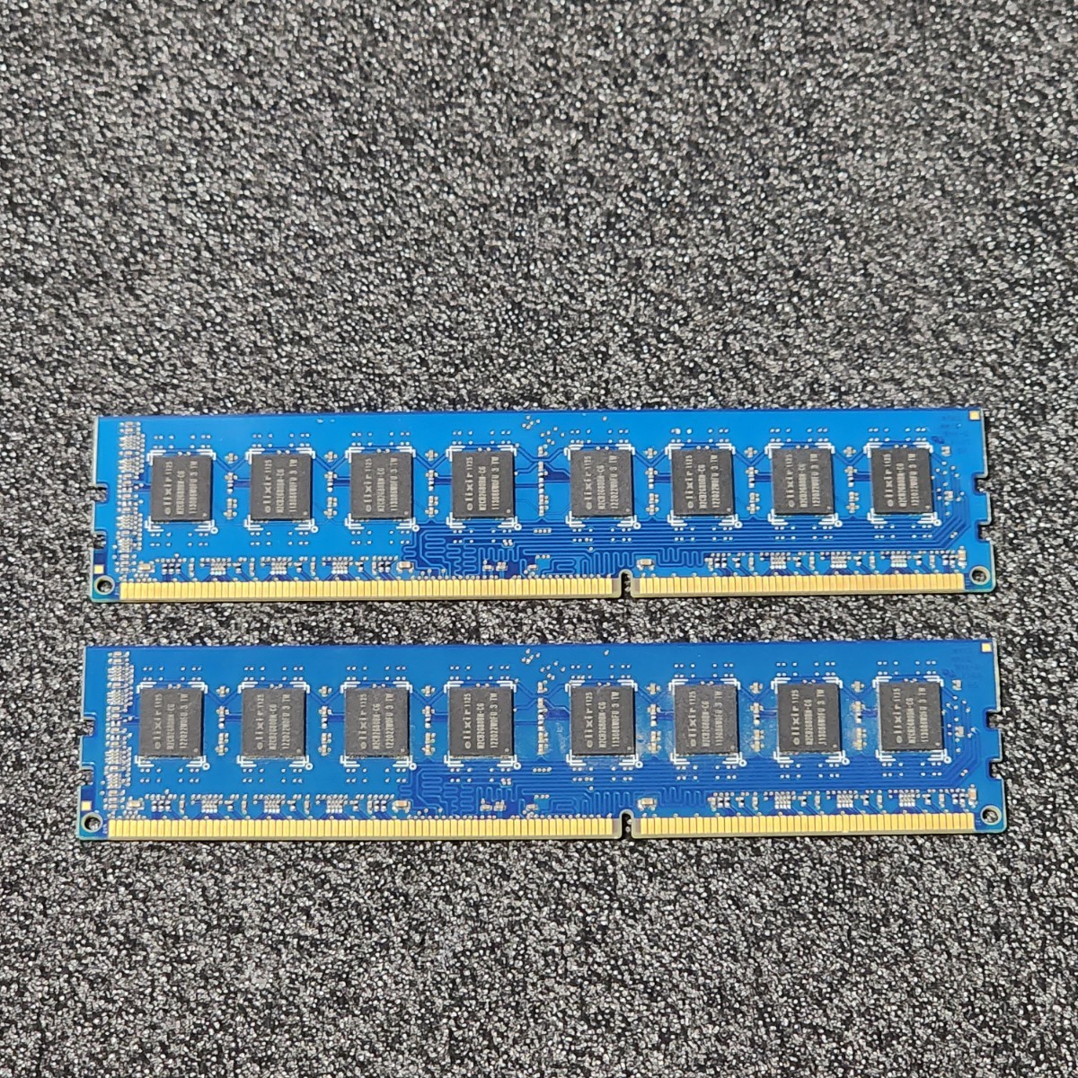 CFD ELIXIR DDR3-1333MHz 8GB (4GB×2枚キット) M2F4G64CB8HB5N-CG 動作確認済み デスクトップ用 PCメモリ _画像4