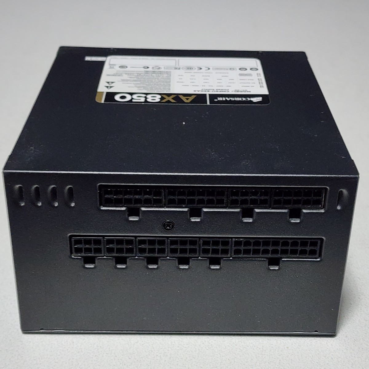 CORSAIR AX850(CMPSU-850AX) 850W 80PLUS GOLD認証 ATX電源ユニット フルプラグイン 動作確認済み PCパーツ_画像5