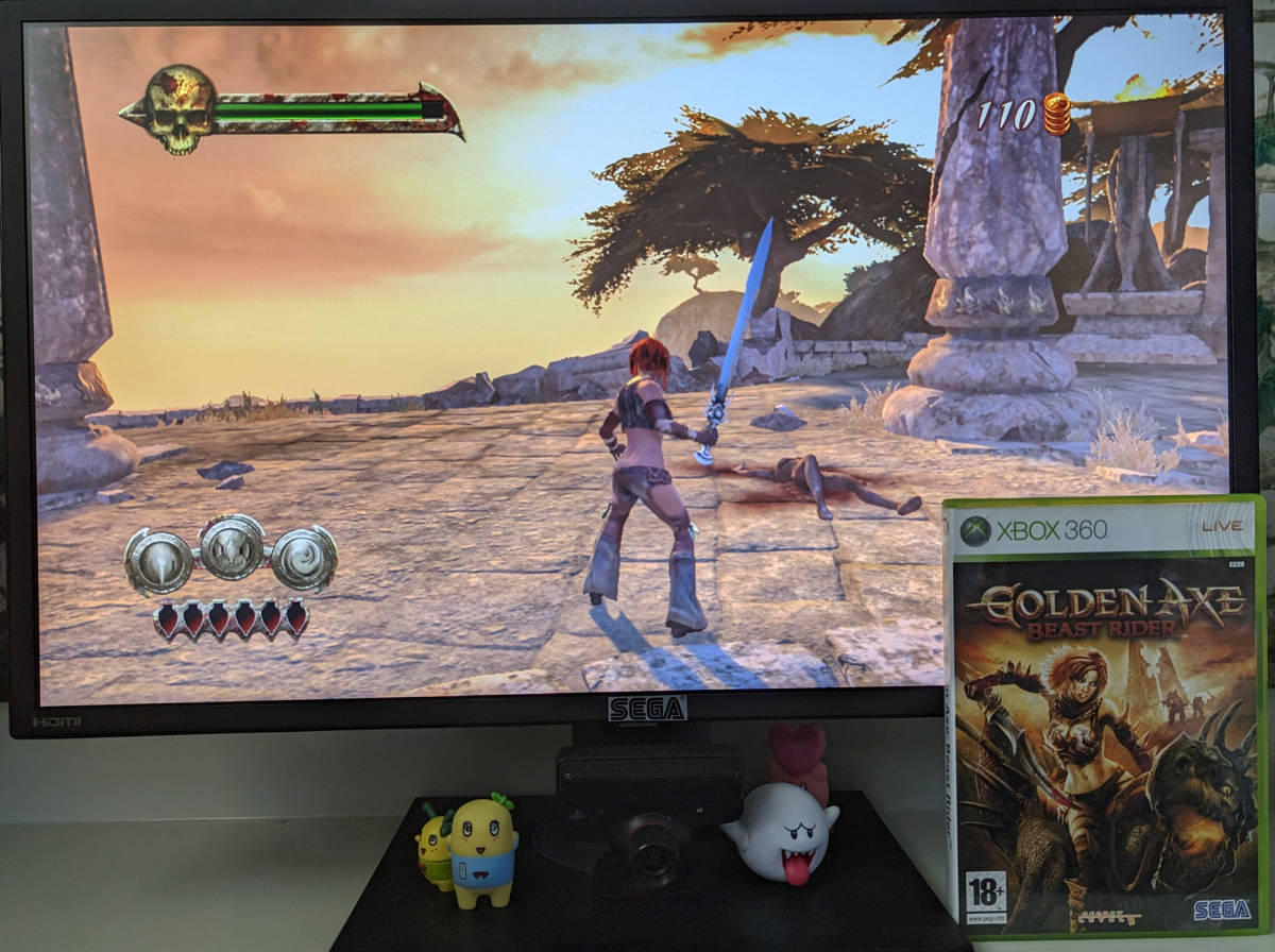 ゴールデン・アックス：ビースト・ライダー GOLDEN AXE BEAST RIDER EU版 ★ XBOX 360 