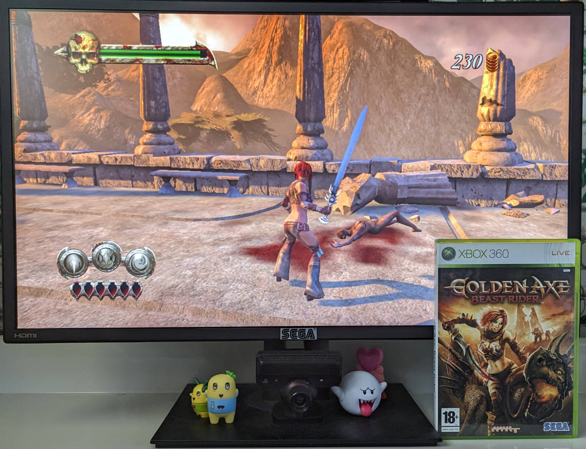 ゴールデン・アックス：ビースト・ライダー GOLDEN AXE BEAST RIDER EU版 ★ XBOX 360 