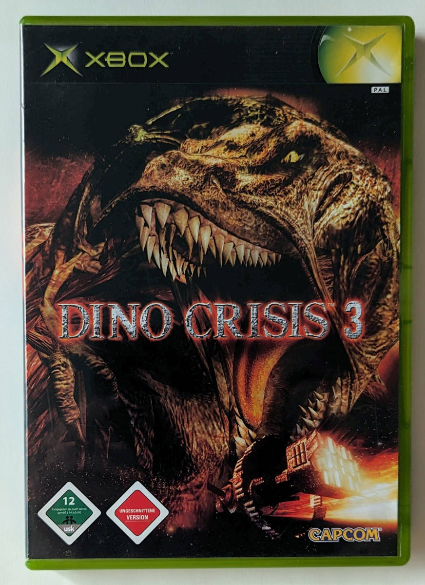 ディノクライシス3 DINO CRISIS 3 GER/EU版 ★ XBOX