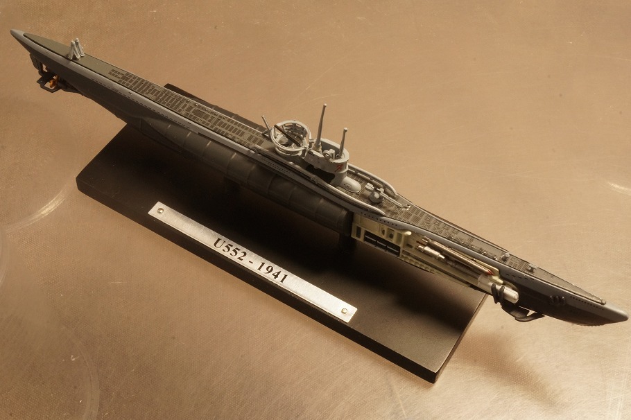 ★ドイツ潜水艦　U-552 UボートVIIC型　1/350　953030　ATLAS_画像10