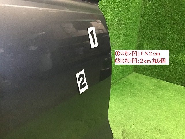 [ free shipping ]GP5 Fit HV latter term original right rear door ASSY NH880M/ gray 67510-T5A-N10ZZ