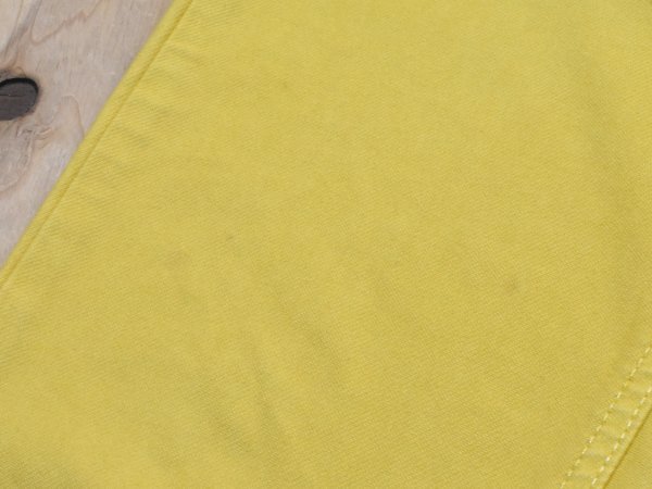 レアカラー EDWIN 503 jerseys カラーデニム パンツ sizeXS 黄色 イエロー エドウィン ジャージーズ ストレッチジーンズ 小さいサイズ 古着_画像8