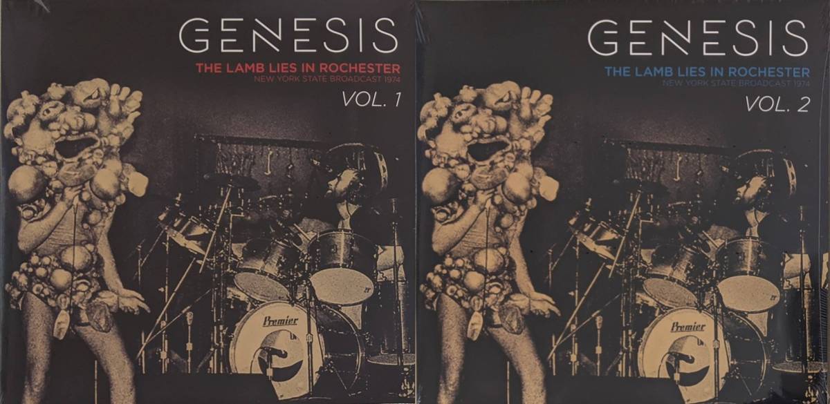 Genesis ジェネシス - The Lamb Lies In Rochester New York State Broadcast 1974 Vol.1/Vol.2 限定各二枚組アナログ・レコード・セット