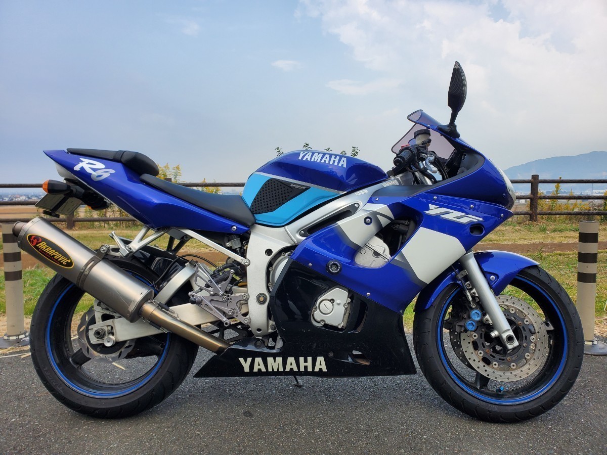 売切　YZF-R6　アクラポビッチマフラー　希少キャブレター仕様　個人出品　_画像1