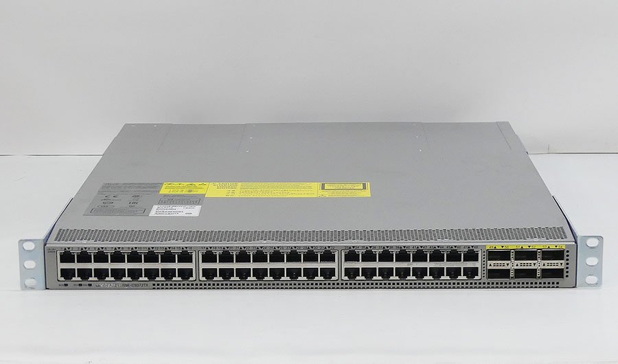 Cisco Nexus 9372TX (N9K-C9372TX V03) Nexus 9000 Series used Cisco switch the first period . ending *