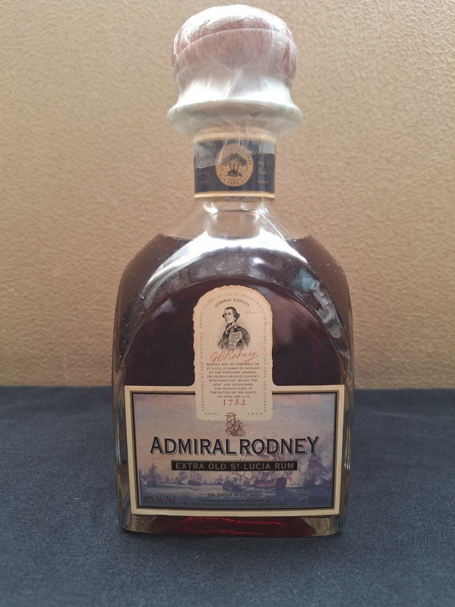 ADMIRAL RODNEY Admiral rodoni-40%700ml * box attaching * cent rusia country 