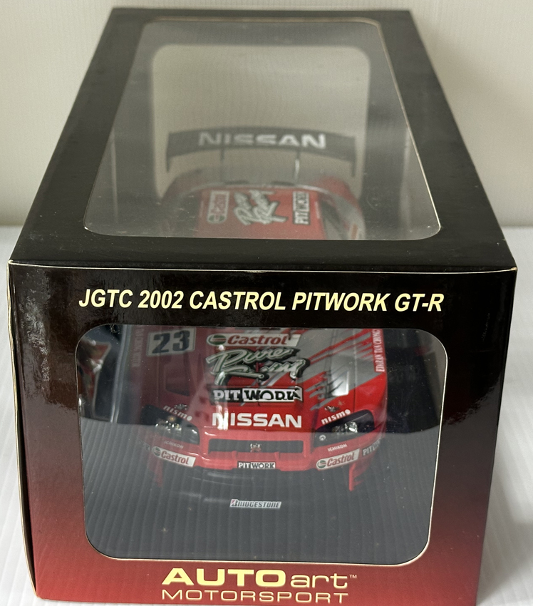 オートアート1/18 AUTOart NISSAN SKYLINE JGTC 2002 CASTROL オートアート1/18 AUTOart NISSAN SKYLINE JGTC 2002 CASTROL