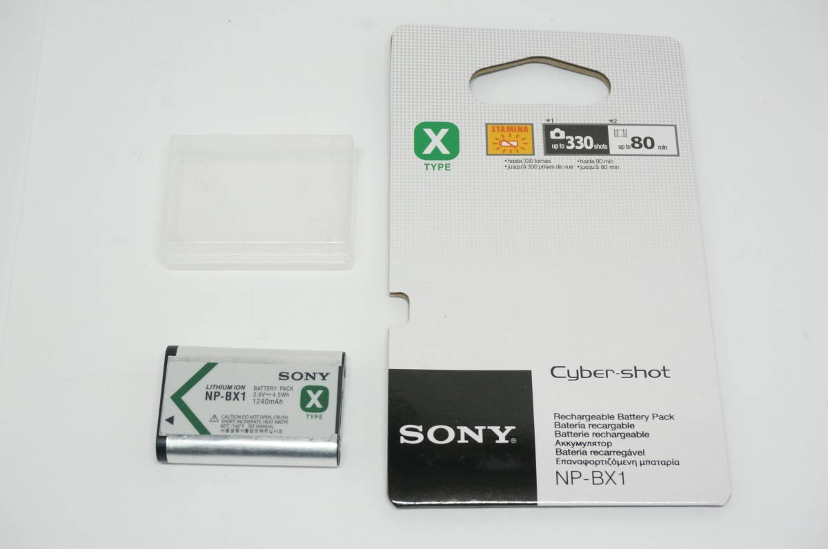 SONY ソニー　NP-BX1 海外パッケージ版　ジャンク扱い品 ゆうパケットポスト_画像1