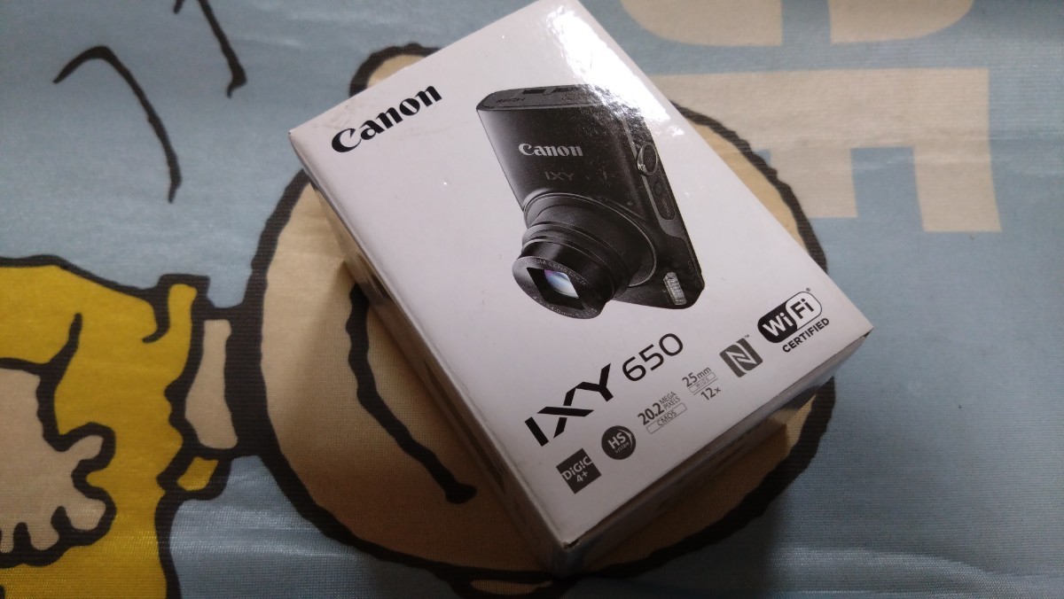 521 Canon IXY650 コンパクトデジタルカメラ キャノン未使用_画像1