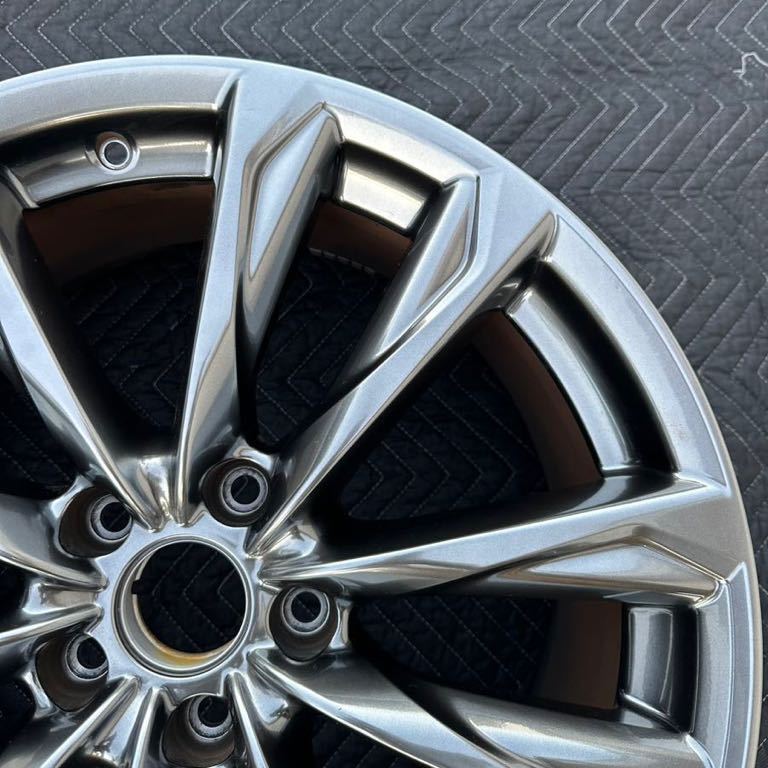 1円】LEXUS レクサス IS 後期 ASE30 レクサスIS 純正ホイール1本 19×8.5J 5穴 PCD 114.3 +45 _画像3