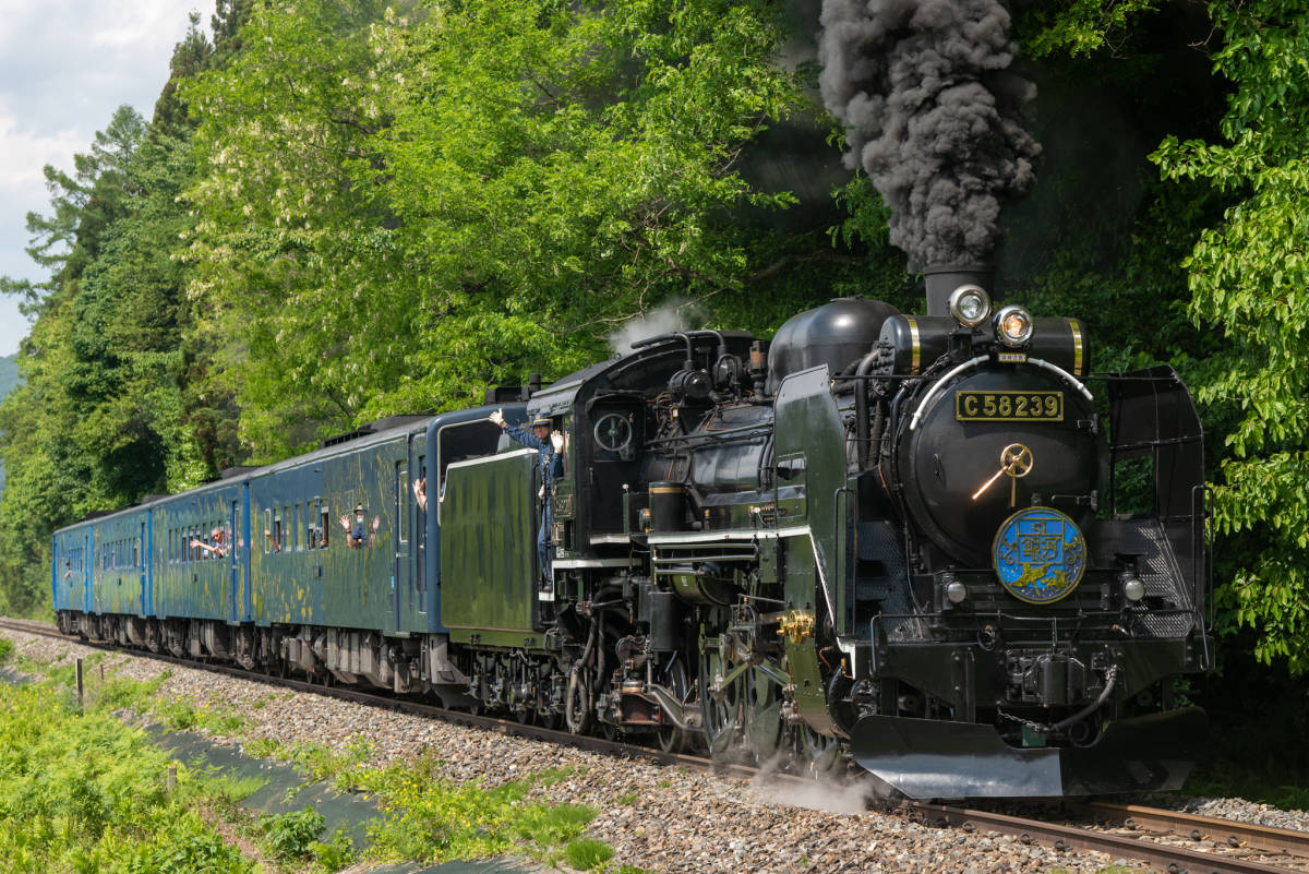 鉄道 デジ 写真 画像 SL銀河 ラストラン往路 19_画像1