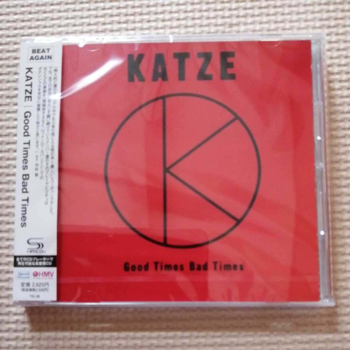 完売品 新品未開封 HMV 限定盤「KATZE CD 5枚セット」BLIND STAY FREE LOVE IS HERE Good Time Bad Times GOD SAVE THE ROCK'N ROLL _画像5