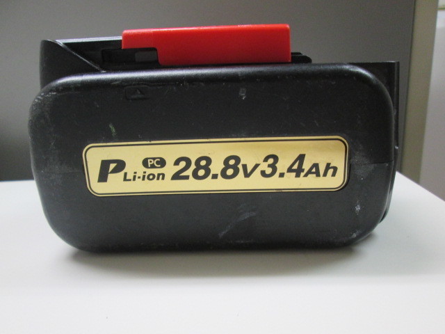 即決/正規品！「中古品」◆Panasonic◆EZ9L84リチウムイオン電池PC28,8V/3,4Ah_画像1