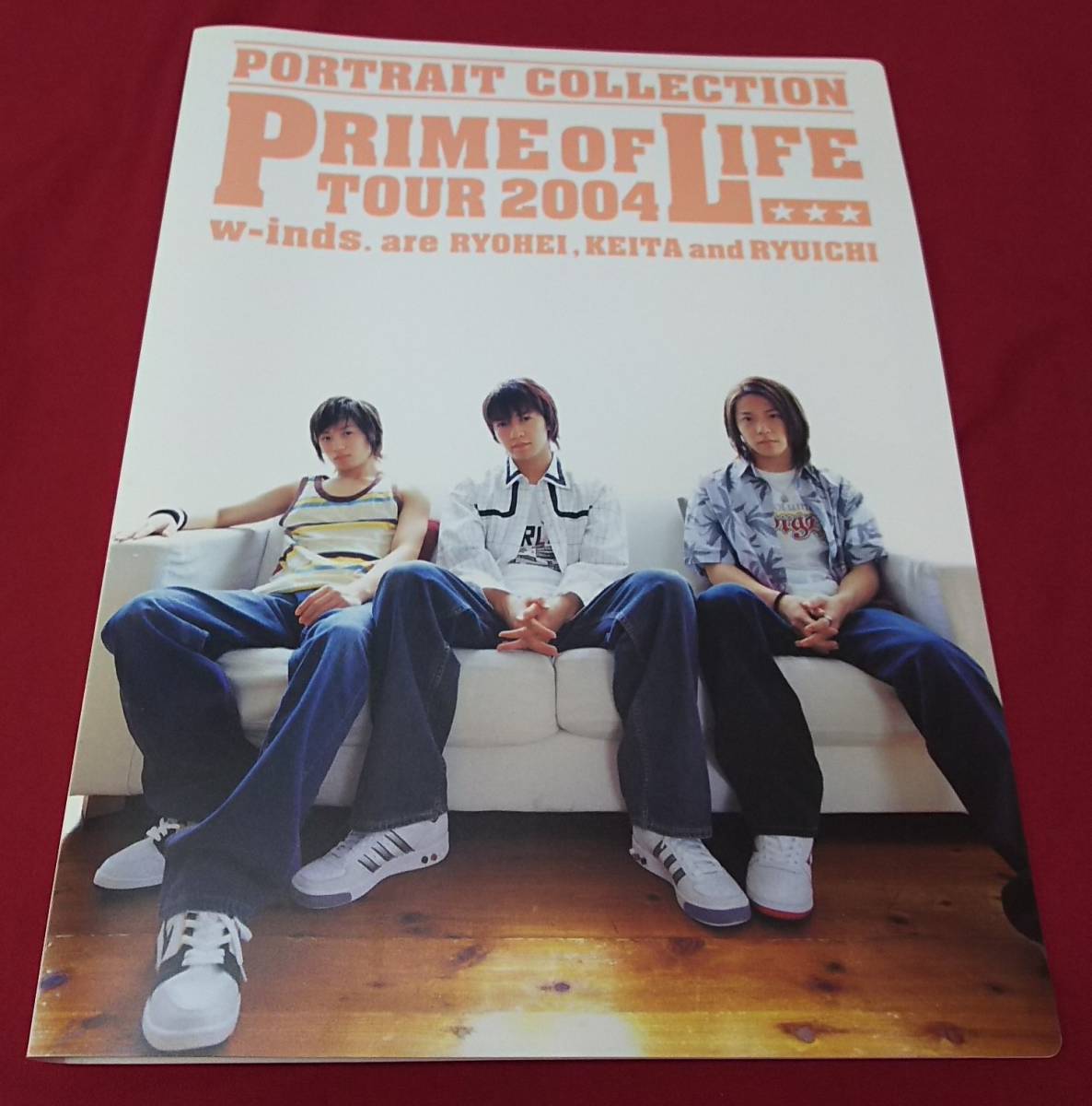 W-inds ウィンズ PRIME OF LIFE TOUR 2004ポートレートコレクション 汚れあり 01_画像1