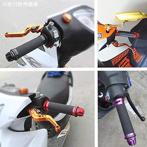  aluminium alloy bike Steering wheel grip left right set custom Kawasaki Balius 2 ZX-9R ZX12R ZX-12R GPZ400 GPZ750 ZX-6R ZX-7/9/10/12R