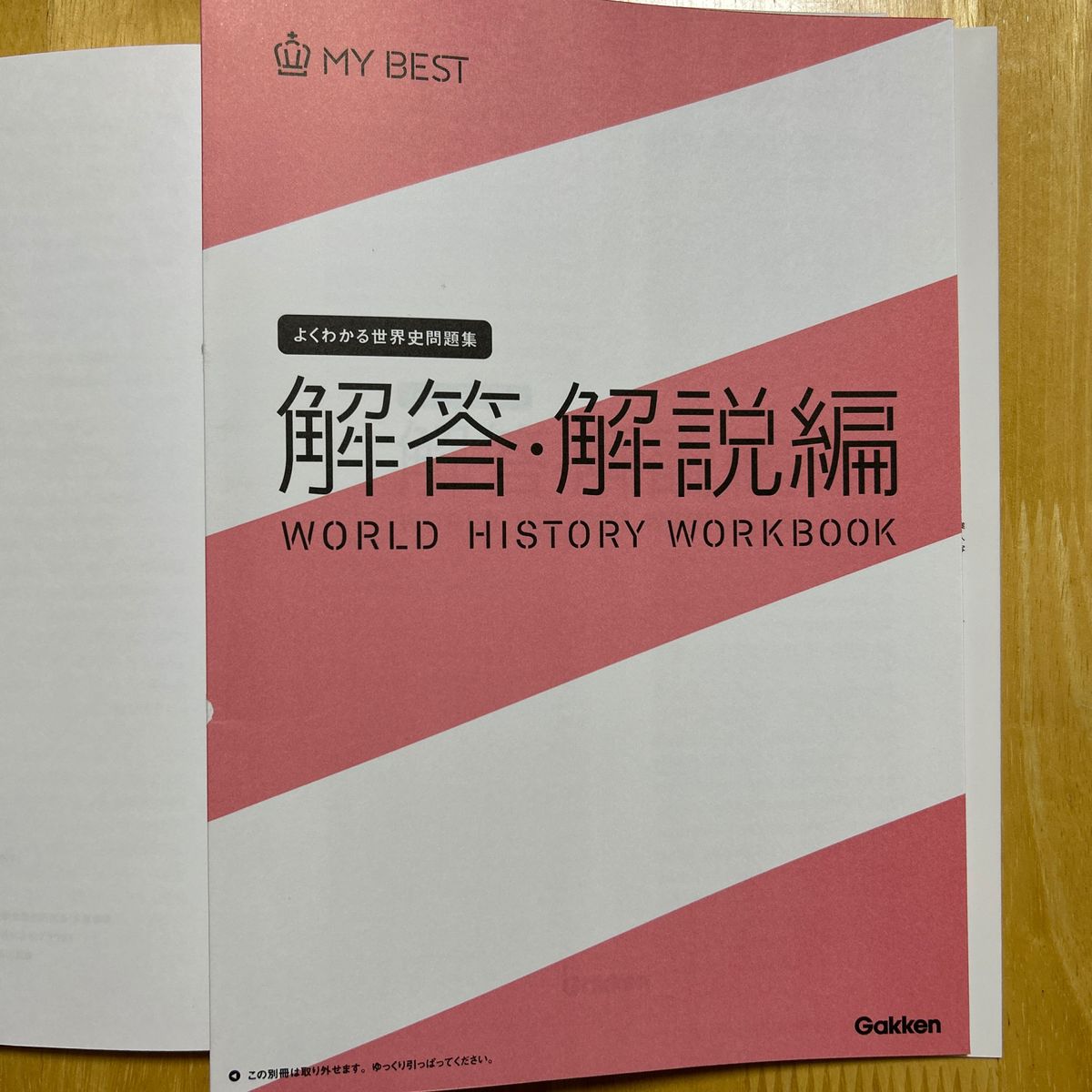 よくわかる世界史問題集 （ＭＹ　ＢＥＳＴ　授業の理解から入試対策まで） 学研教育出版　編