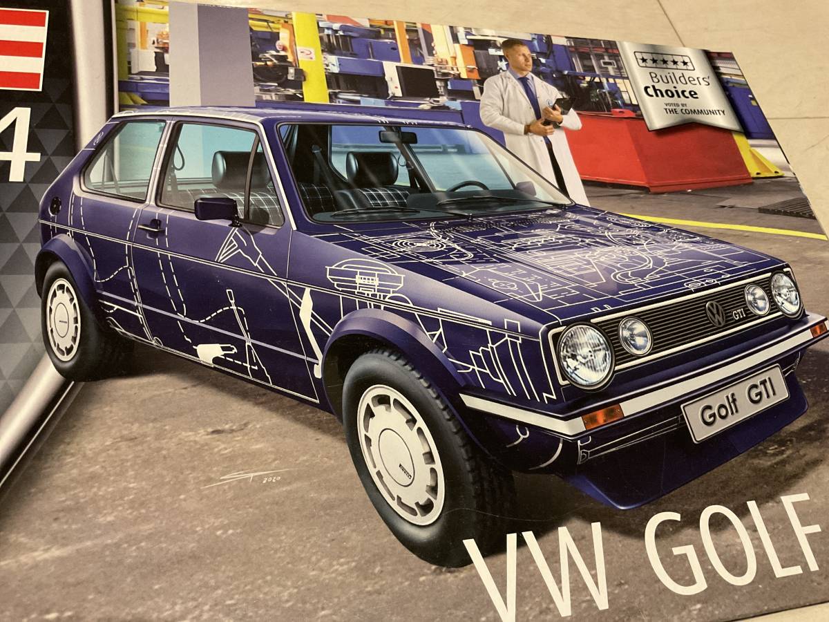 1/24 Revell VolksWagen Golf / ドイツレベル フォルクスワーゲン ゴルフ 箱未開封_画像1