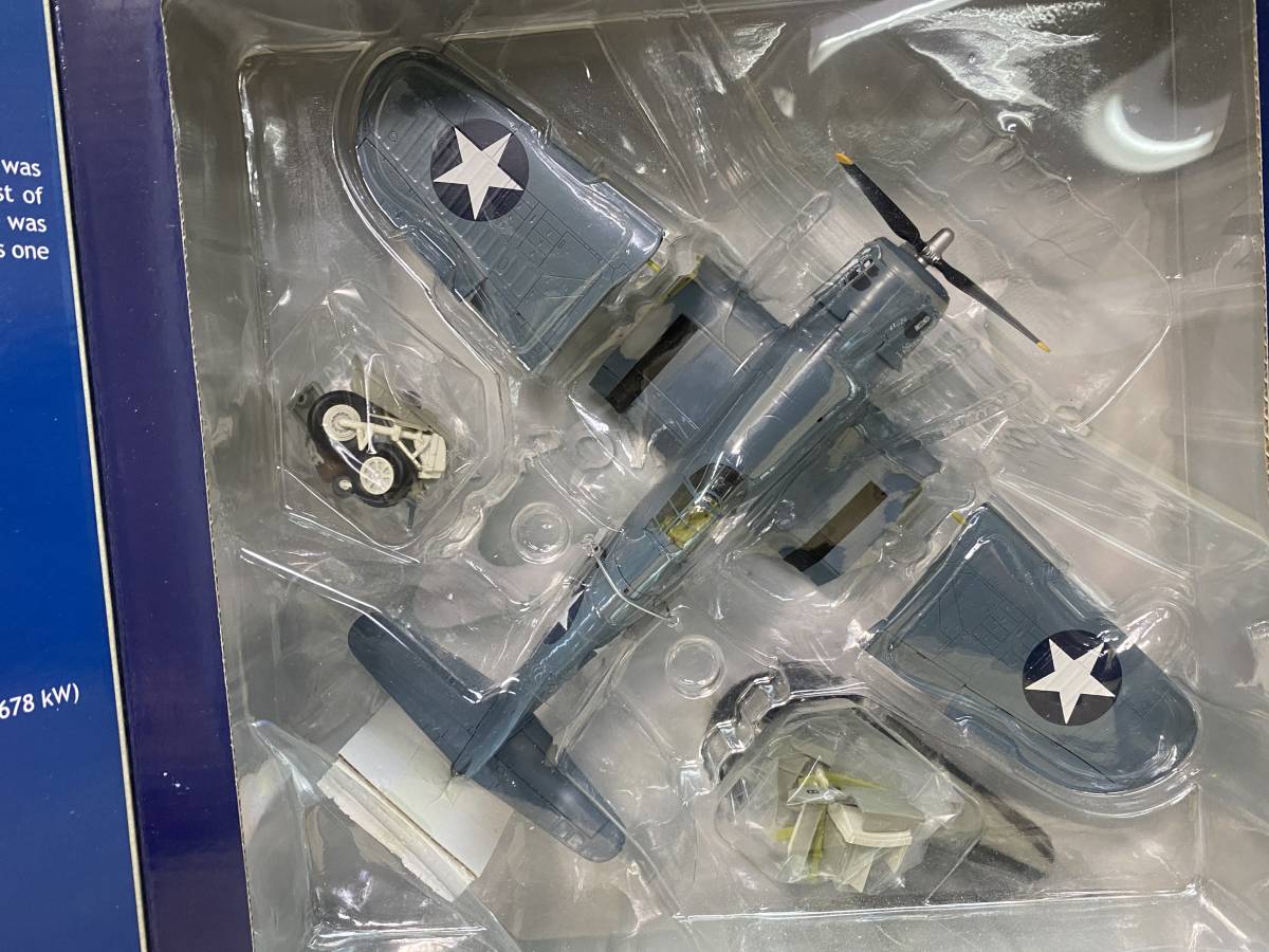 未使用品　Hobby Master HM　ホビーマスター　1/48 F4U-1 コルセア アメリカ 第213海兵戦闘飛行隊 ジェームズ・N・カップ大尉機[HA8609]_画像4