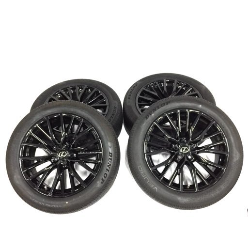 レクサス RX450h 純正 ホイール 20×8J +30 PCD114.3mm 5穴 リペイント 4個 空気圧センサー付き 現状品 カーパーツ_画像1