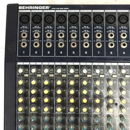 1円 BEHRINGER EURODESK MX 2442A アナログミキサー 対応電源 セット_画像4