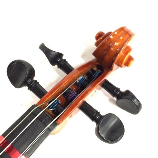 スズキ バイオリン 弦楽器 No.200 サイズ 1/2 2000年製 ブラウン 茶 弓 ケース 付属 SUZUKI_画像4