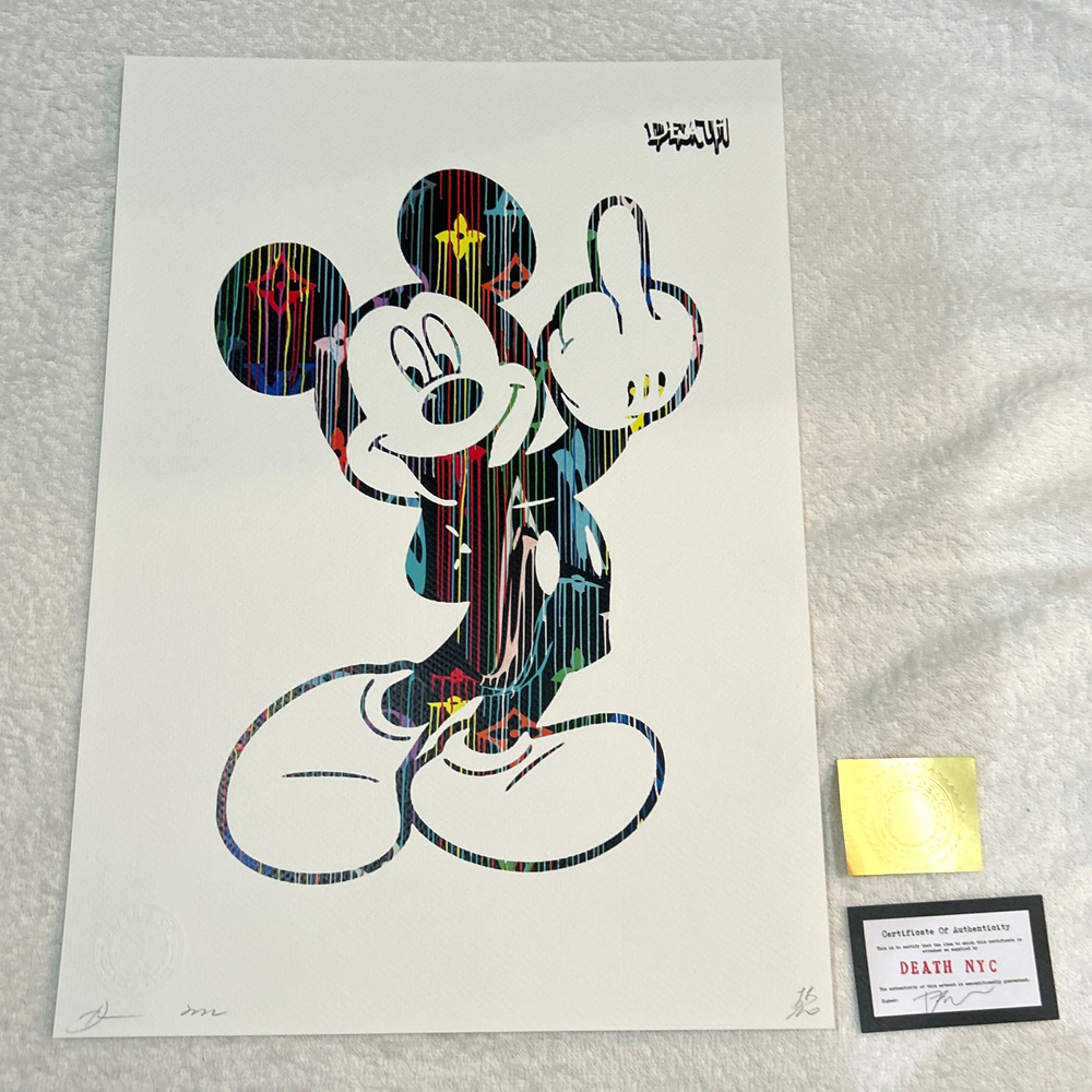 DEATH NYC Mickey Mouse Louis Vuitton LOUISVUITTON Disney DEATH NYC Mickey Mouse Louis Vuitton LOUISVUITTON Disney