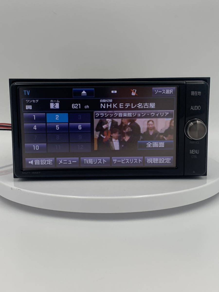 ★送料込み★ 完動品　美品　2019年3月更新済み　トヨタ純正ナビ　NSZT-W66T フルセグTV Bluetooth HDMIケーブル USBケーブル　付属品多数_画像4