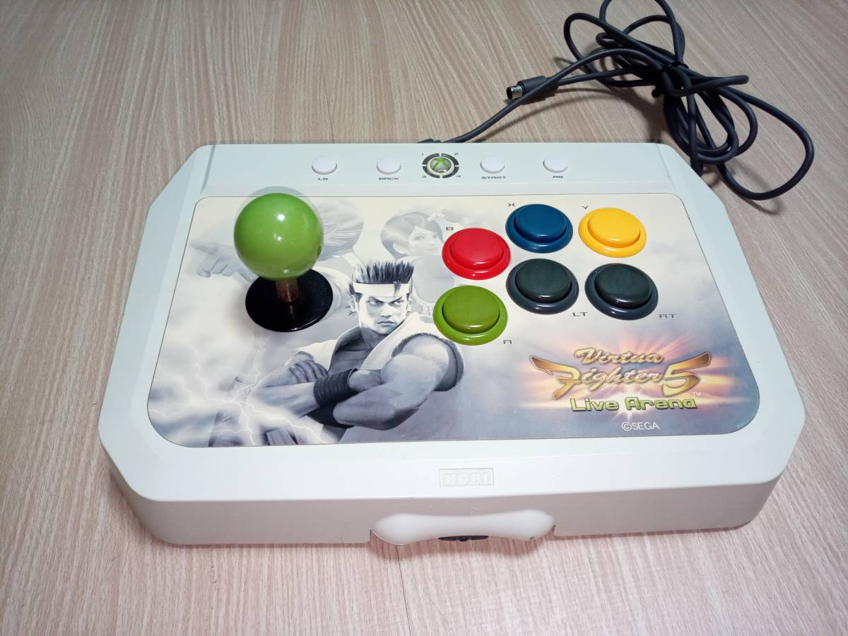 HORI バーチャファイター5 Live Arena スティック 動作確認済み　HX3-22 Xbox 360 コントローラー_画像2