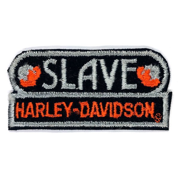 ハーレー・ダビッドソン アイロンパッチ Harley Davidson Iron Patch バイカー HARLEY-DAVIDSON Biker ハーレーの画像1