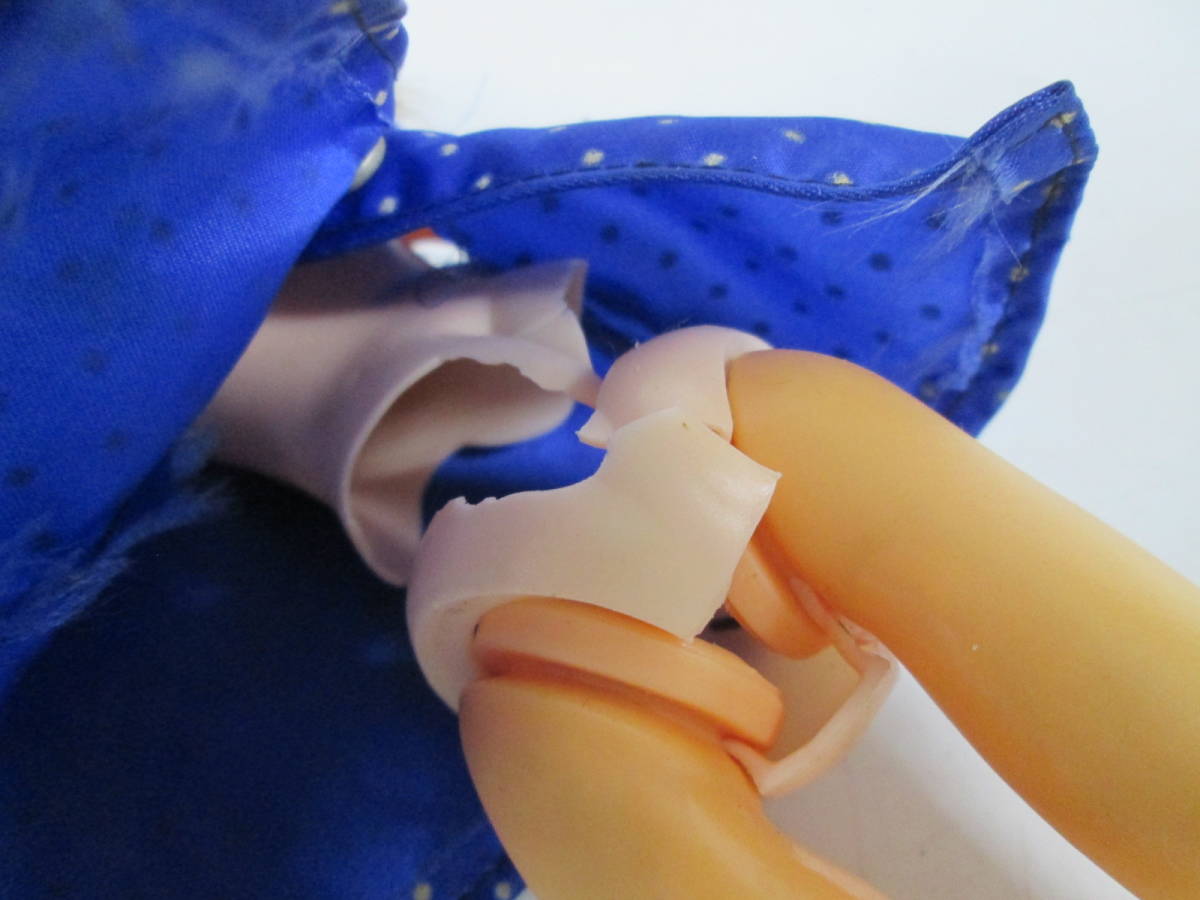 【1106h F6424】 スカーレットちゃん 人形 2体セット 着せ替え人形 昭和レトロ 経年品 当時物 ファッション人形 亀マーク ビンテージ_画像7