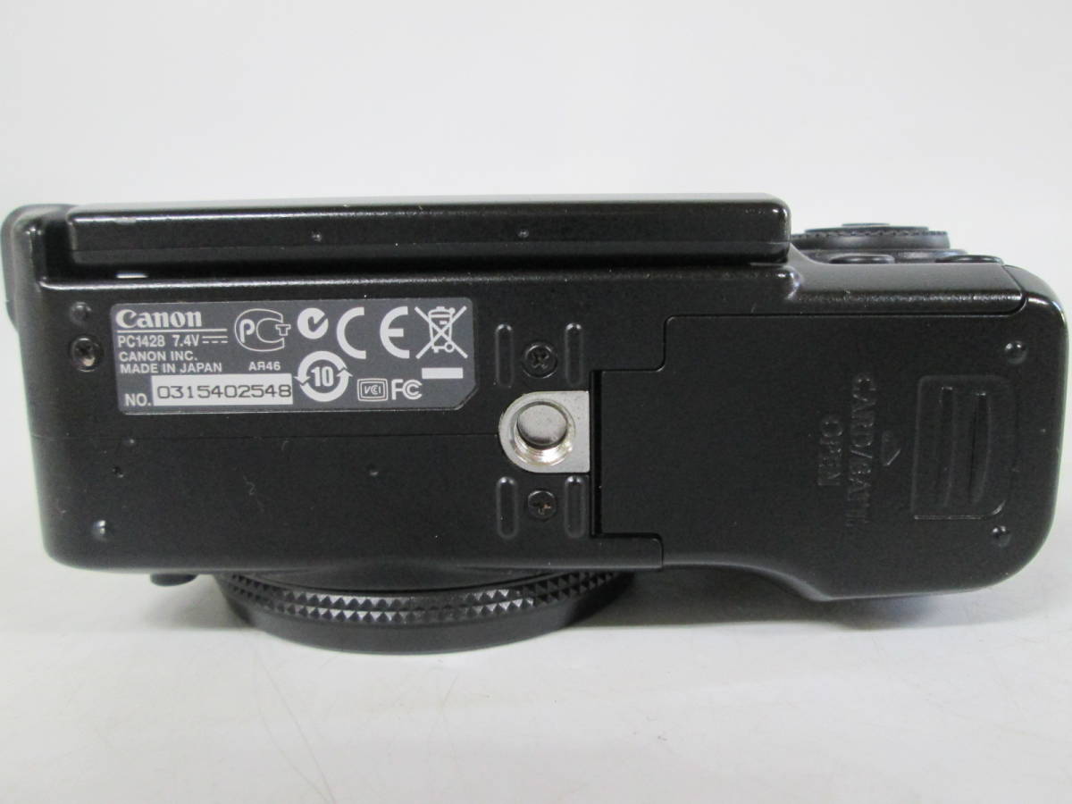 【1109n Y6500】1円～ Canon Power Shot G11 キヤノン パワーショット コンパクトデジタルカメラ ブラック ジャンク _画像8