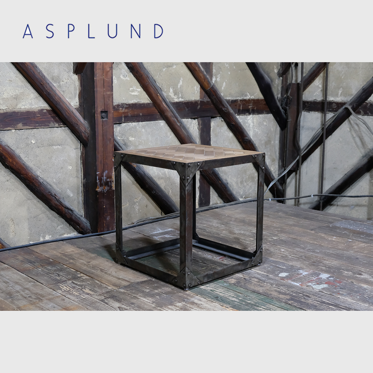 ▽展示超美品△ASPLUND/アスプルンド/バーハンクサイドテーブル/7万　検/ノットアンティークスジャーナルWTWトラックファニチャー_画像1