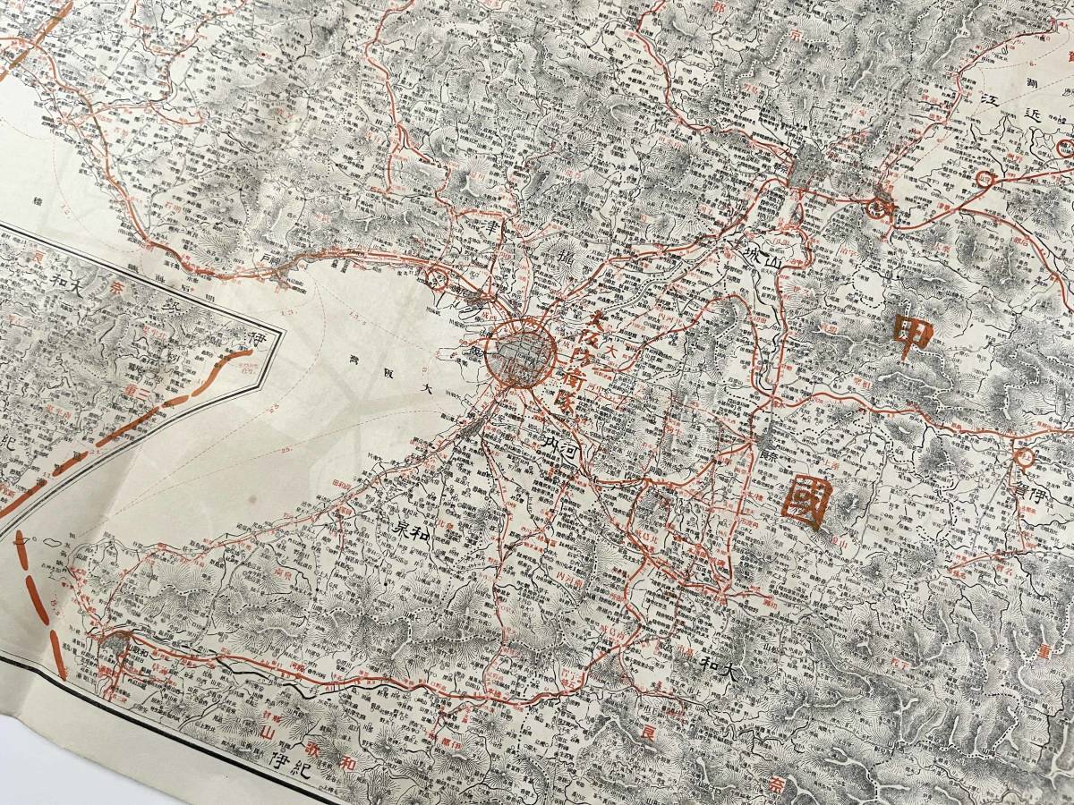 ○古地図○『大阪防衛部隊配備要図・防空監視隊配備要図』1舗 日本初の都市防空演習 昭和3年 和楽路屋○戦前 古書 郷土資料 軍隊 - 古地図 ○古地図○『大阪防衛部隊配備要図・防空監視隊配備要図』1舗 日本初の都市防空演習 昭和3年 和楽路屋○戦前 古書 郷土資料 軍隊 - 古地図