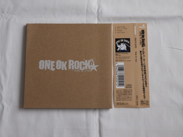 【CD】ONE OK ROCK　Keep it real_画像1