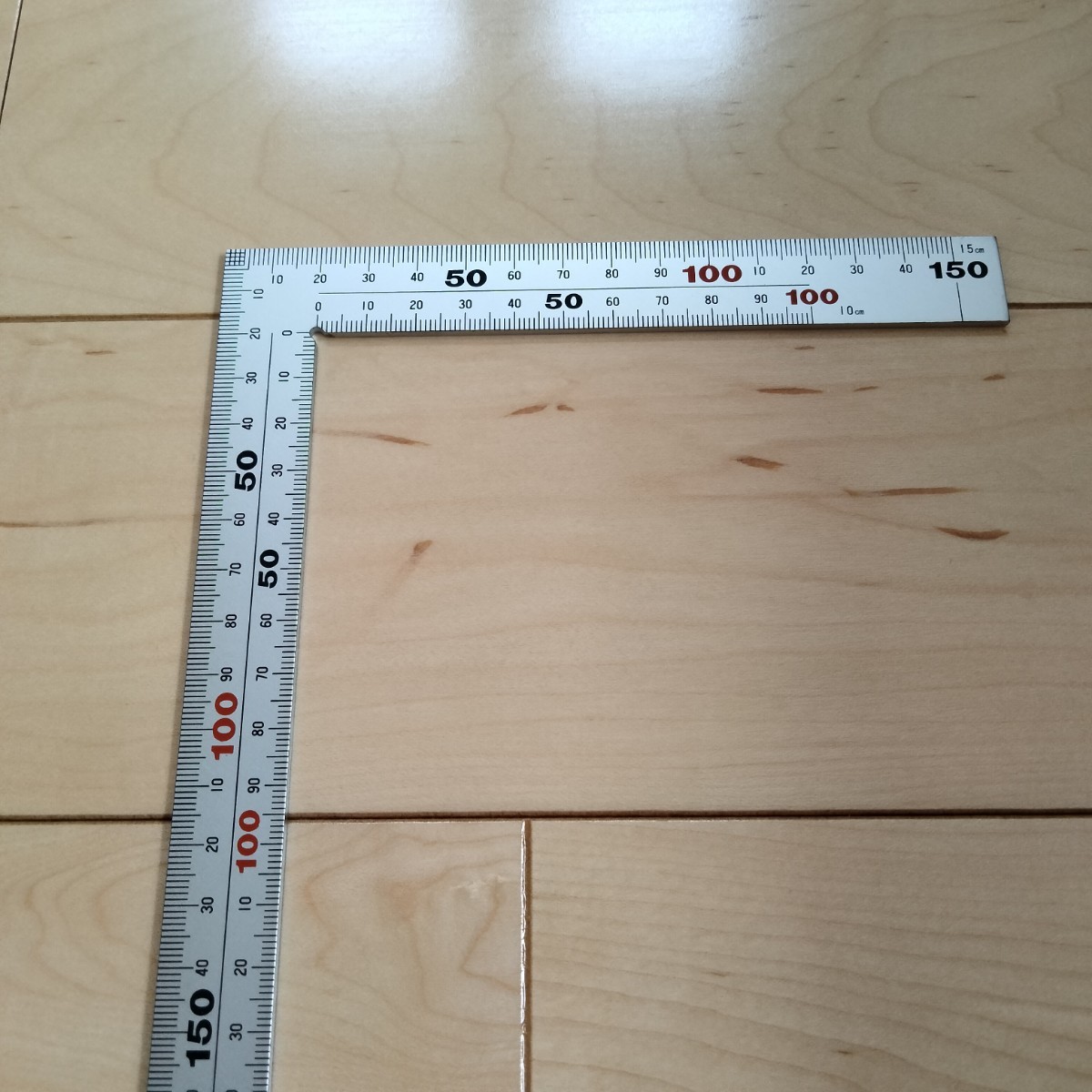 工具 シンワ測定 10421 曲尺厚手広巾 シルバー 30cm 新品_画像4