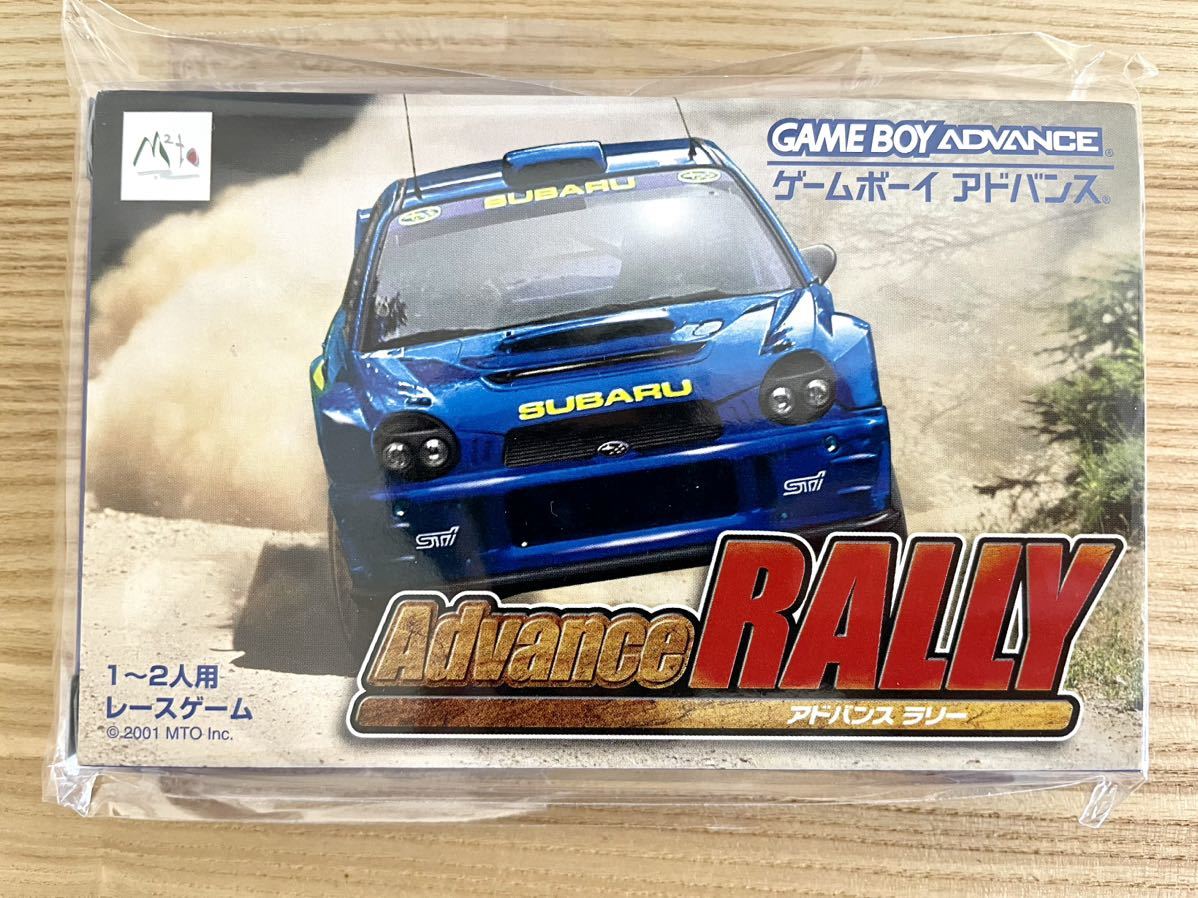 【限定即決・未使用品】アドバンスラリー Advance RALLY エム・ティー・オー株式会社 AGB-P-AR7J Z.249 ゲームボーイ アドバンス レトロ